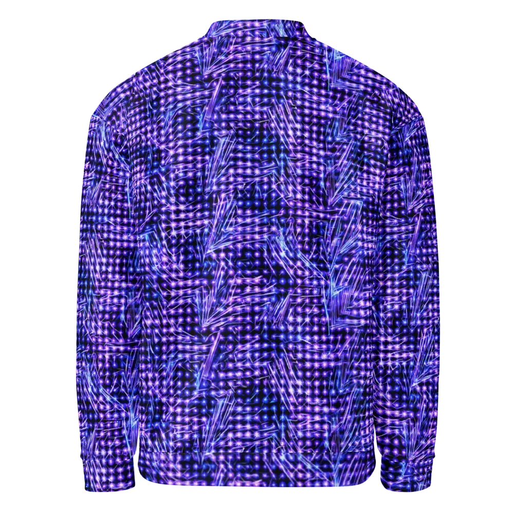 Ultraviolet Circuit on Bomber Jacket — Back