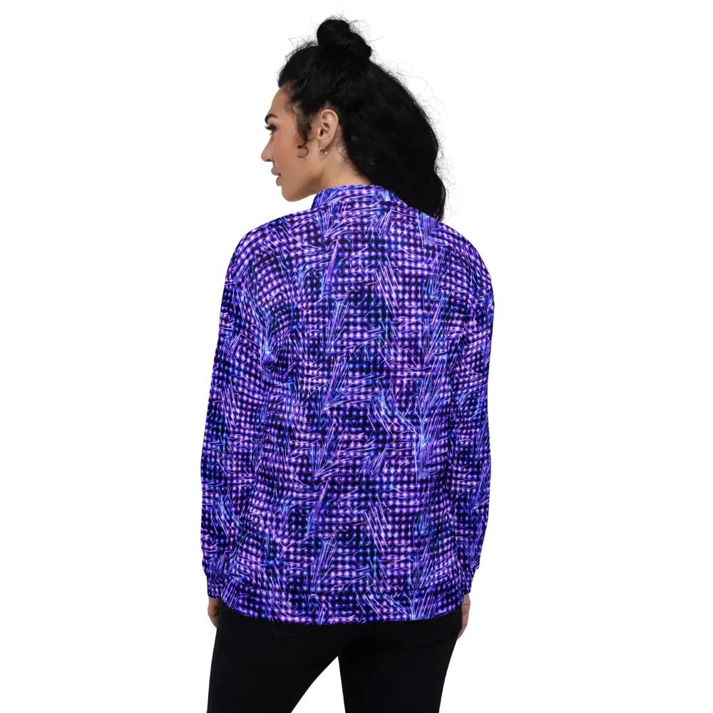Ultraviolet Circuit on Bomber Jacket — Back