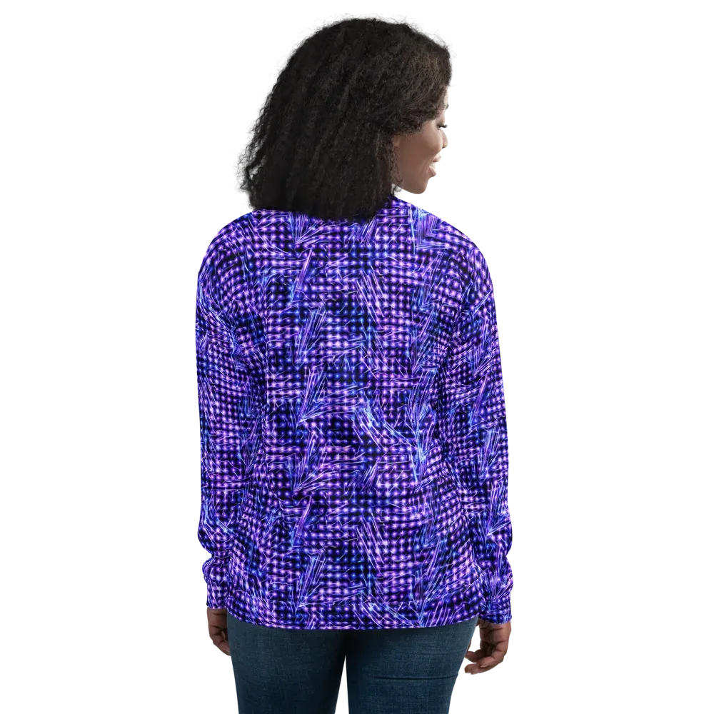 Ultraviolet Circuit on Bomber Jacket — Back