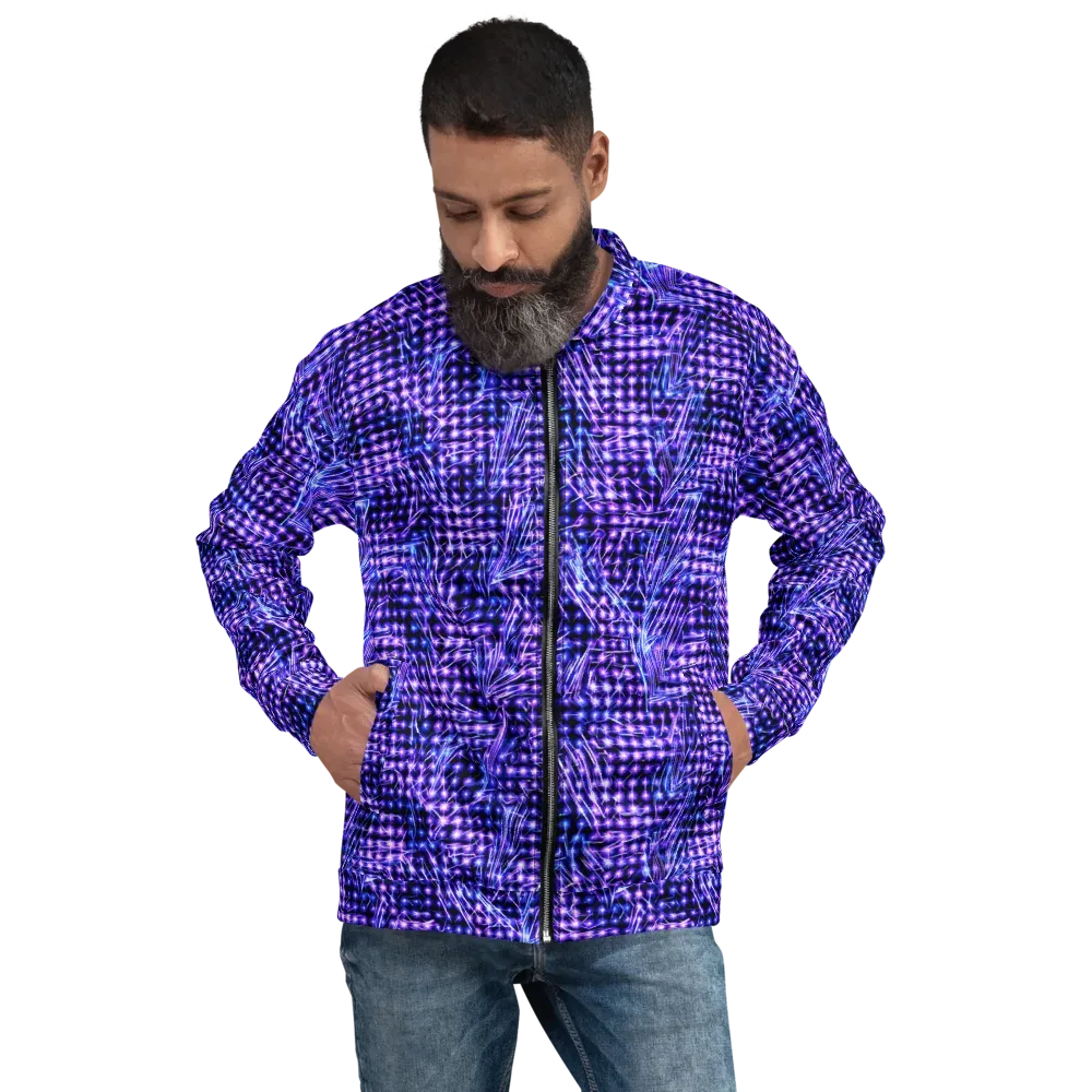 Ultraviolet Circuit on Bomber Jacket — Front