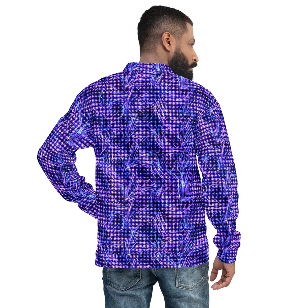 Ultraviolet Circuit on Bomber Jacket — Back