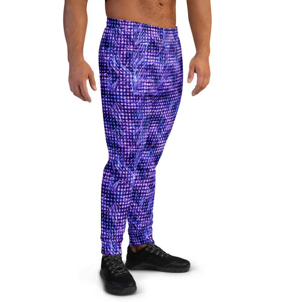 Ultraviolet Circuit on Men's Joggers — Right