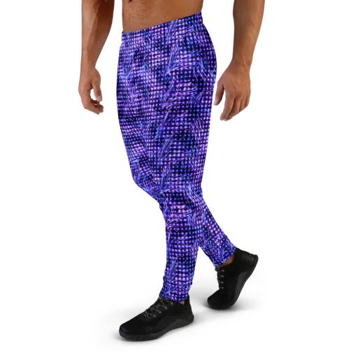 Ultraviolet Circuit on a Men's Joggers