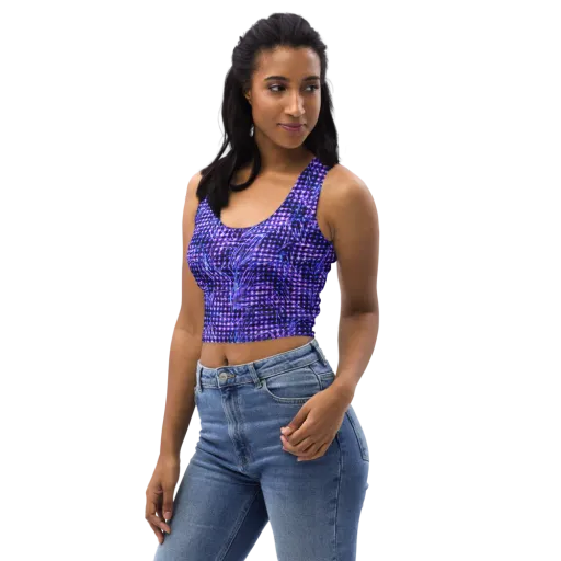 Ultraviolet Circuit on a Crop Top