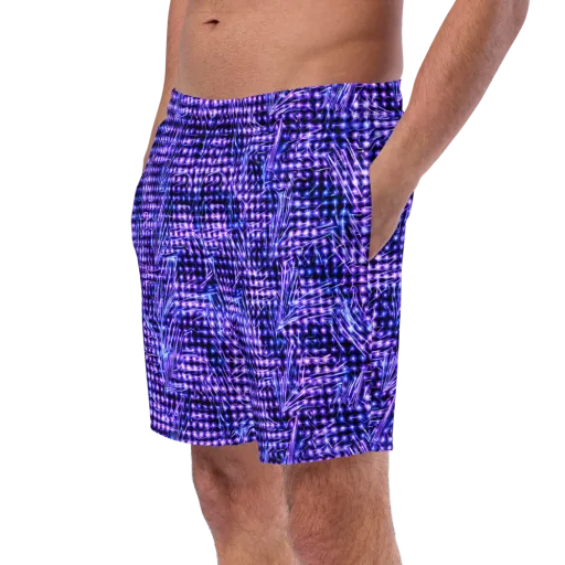 Ultraviolet Circuit on a Swim Trunks