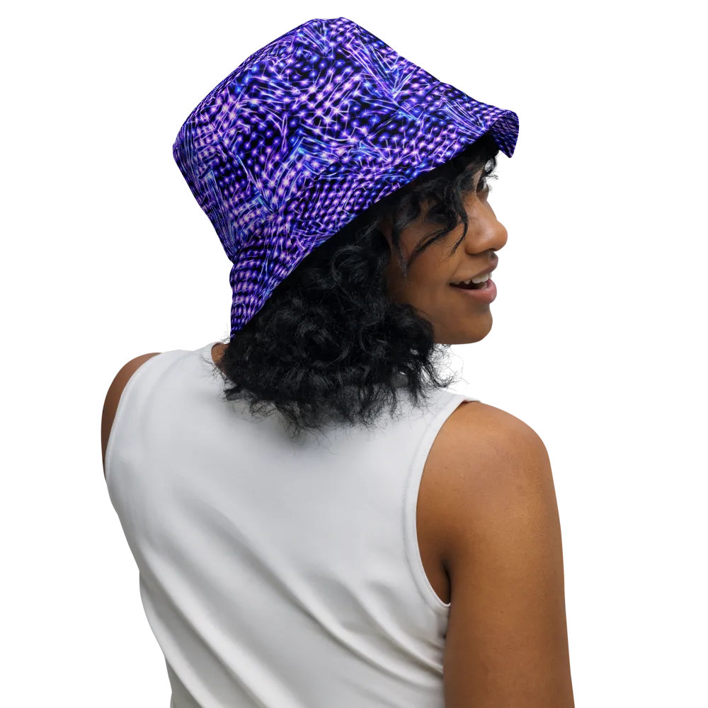Ultraviolet Circuit on Reversible Bucket Hat — Right Outside