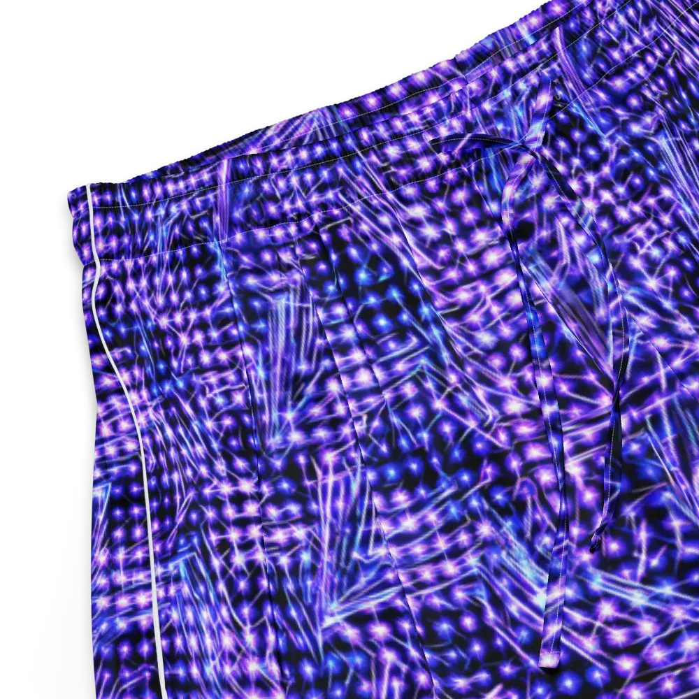 Ultraviolet Circuit on Women's Pajama Shorts — Product details