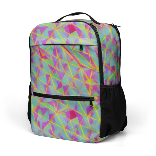 Prismatic Pulse on a Utility Backpack