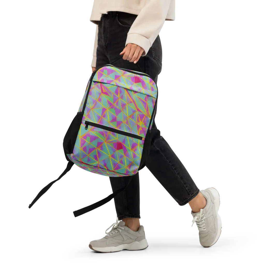 Prismatic Pulse on Utility Backpack — Front