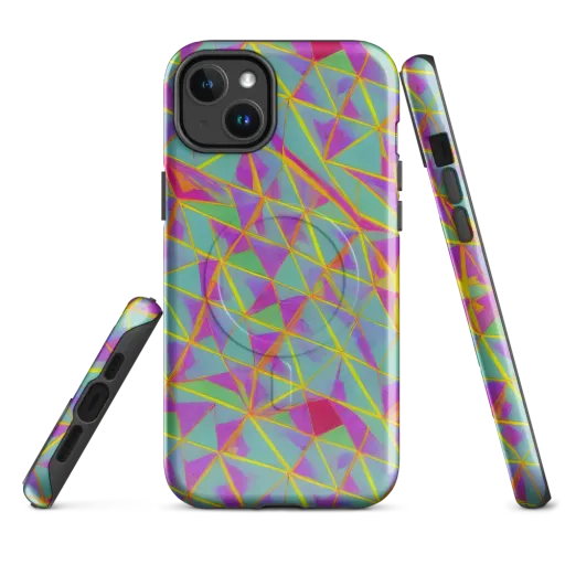 Prismatic Pulse on a MagSafe Tough Case for iPhone®