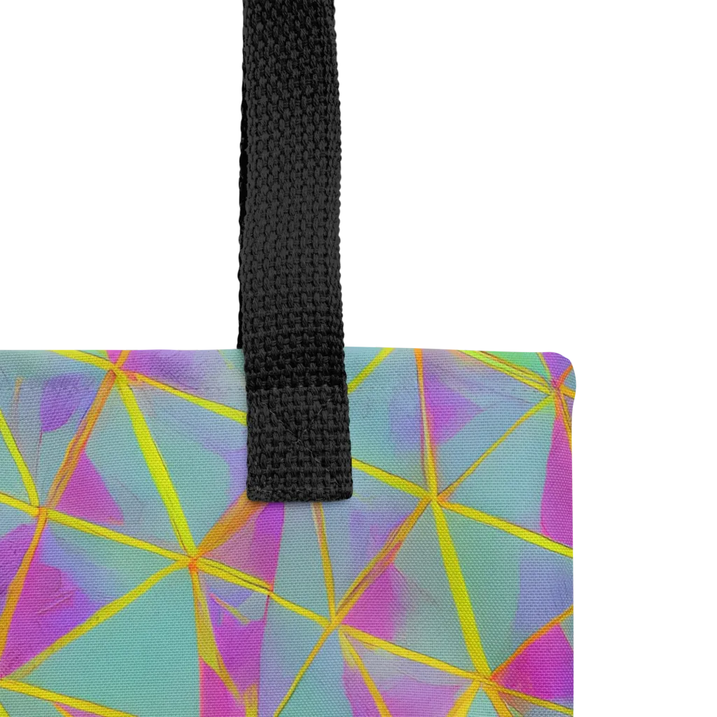 Prismatic Pulse on Tote Bag — Product details