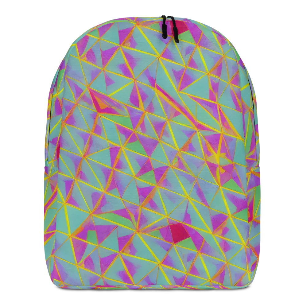 Prismatic Pulse on Minimalist Backpack — Front