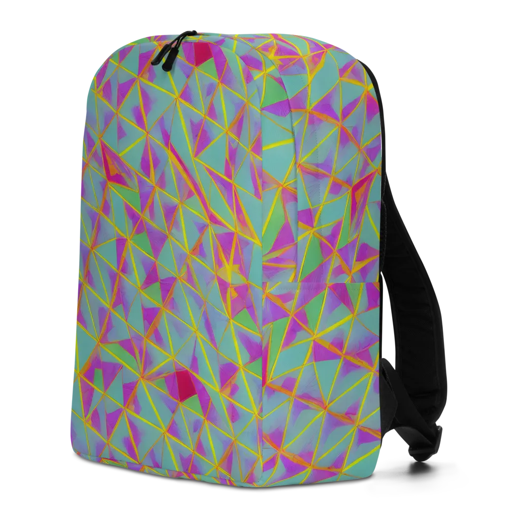 Prismatic Pulse on Minimalist Backpack — Left