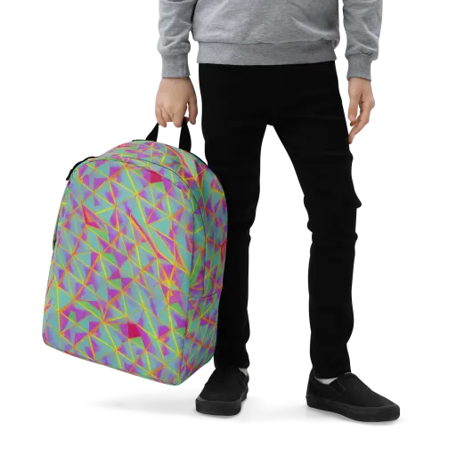 Prismatic Pulse on a Minimalist Backpack