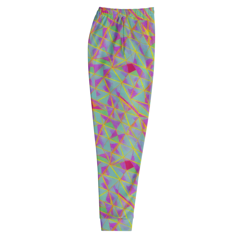 Prismatic Pulse on Men's Joggers — Right