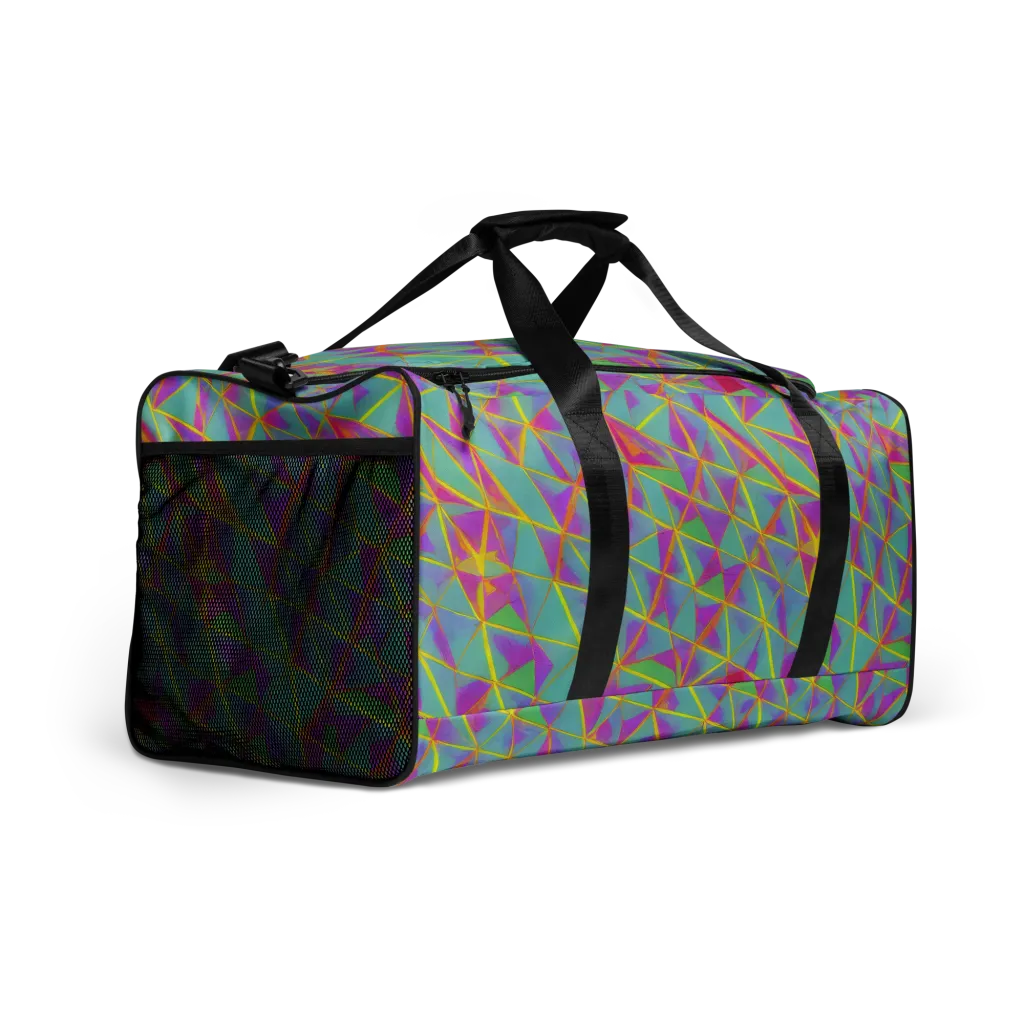 Prismatic Pulse on Duffle Bag — Right Front