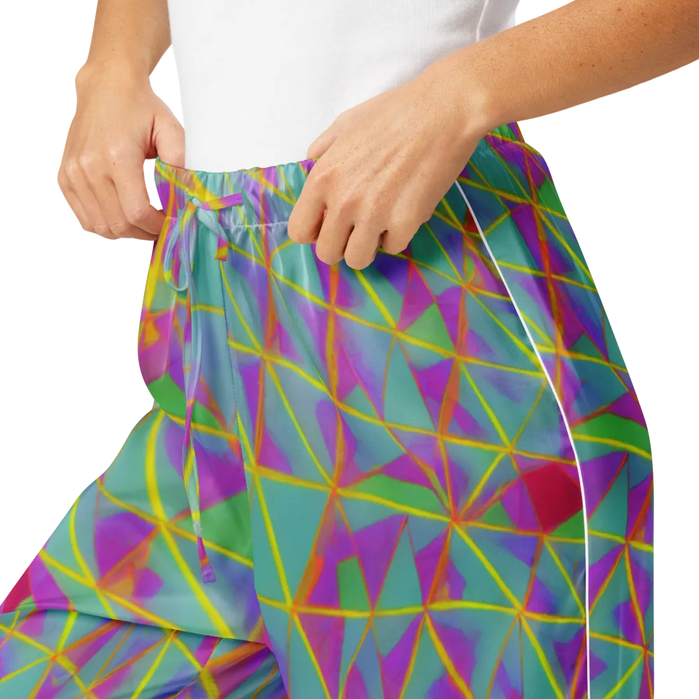 Prismatic Pulse on Women's Pajama Pants — Product details