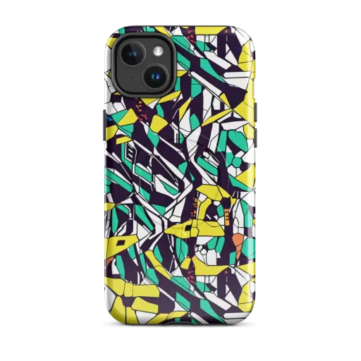 Electric Shards on a MagSafe Tough Case for iPhone®