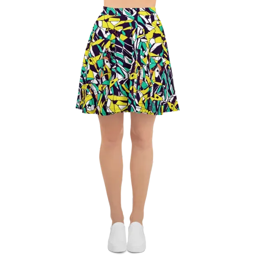 Electric Shards on a Skater Skirt