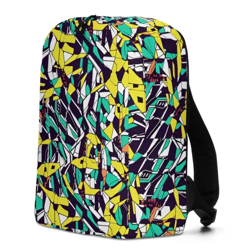 Electric Shards on a Minimalist Backpack