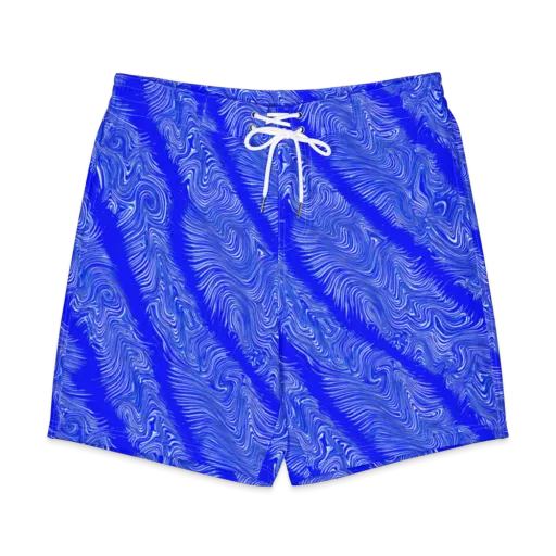 Electric Current on a Men's Board Shorts