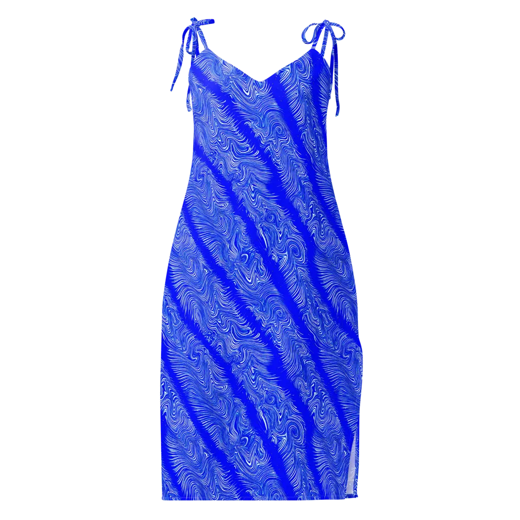 Electric Current on Slip Dress — Front