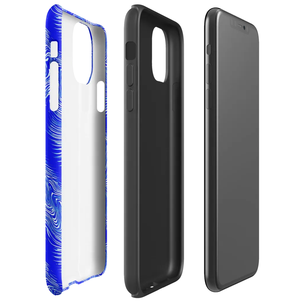 Electric Current on Tough Case for iPhone® — Right
