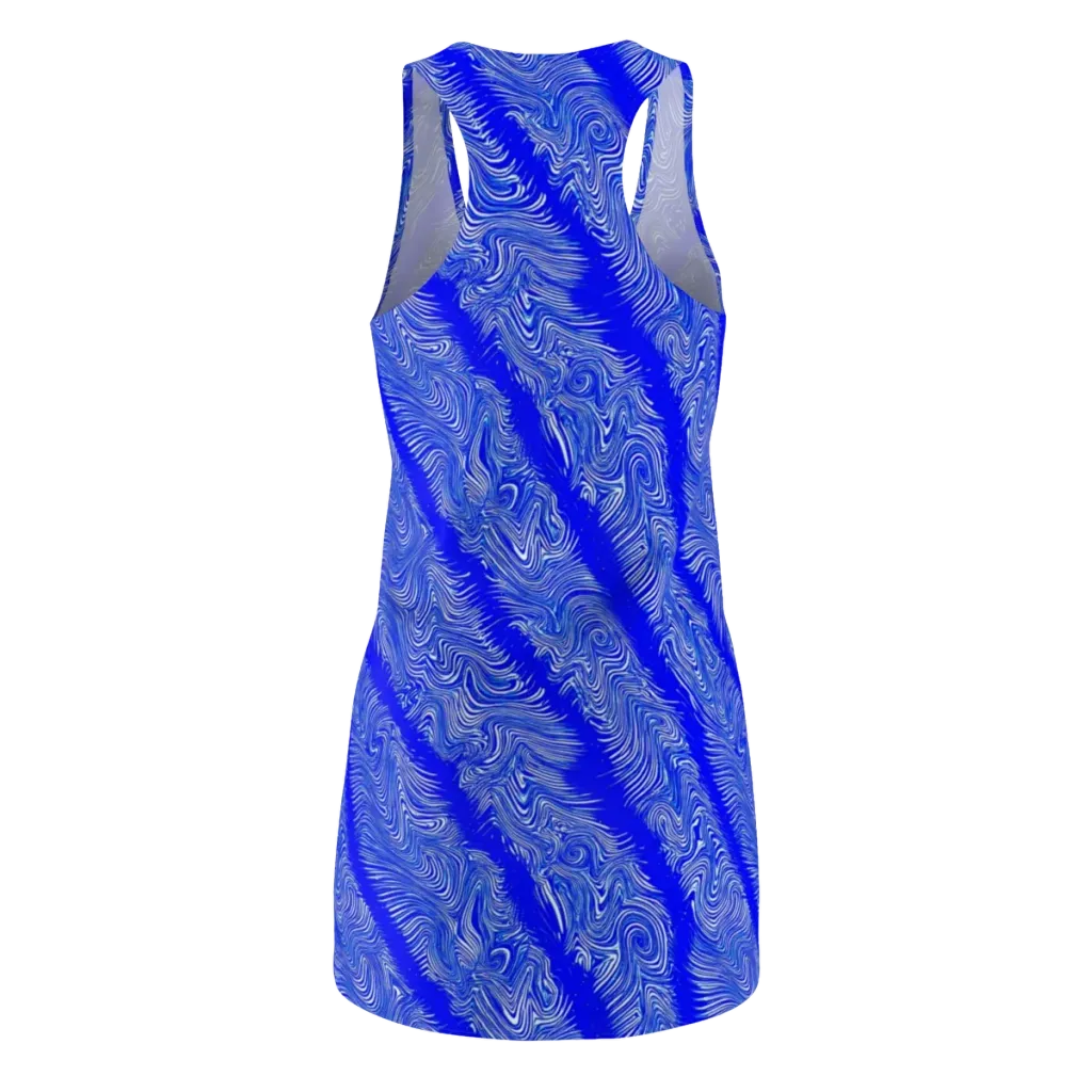 Electric Current on Racerback Dress — Back