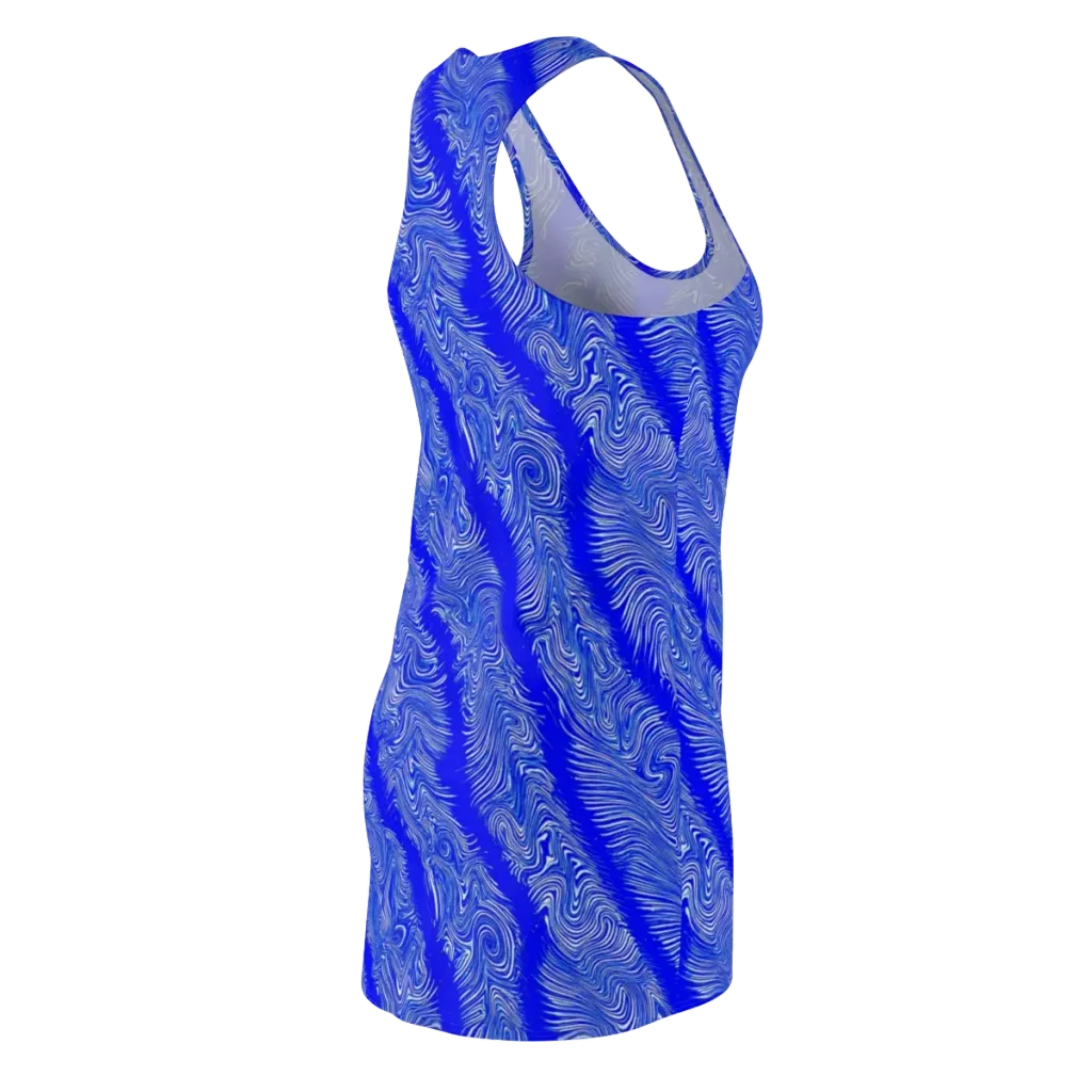 Electric Current on Racerback Dress — Back Side
