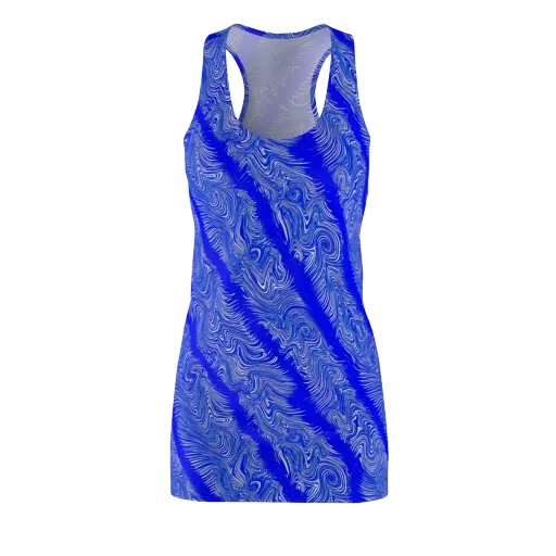 Electric Current on a Racerback Dress