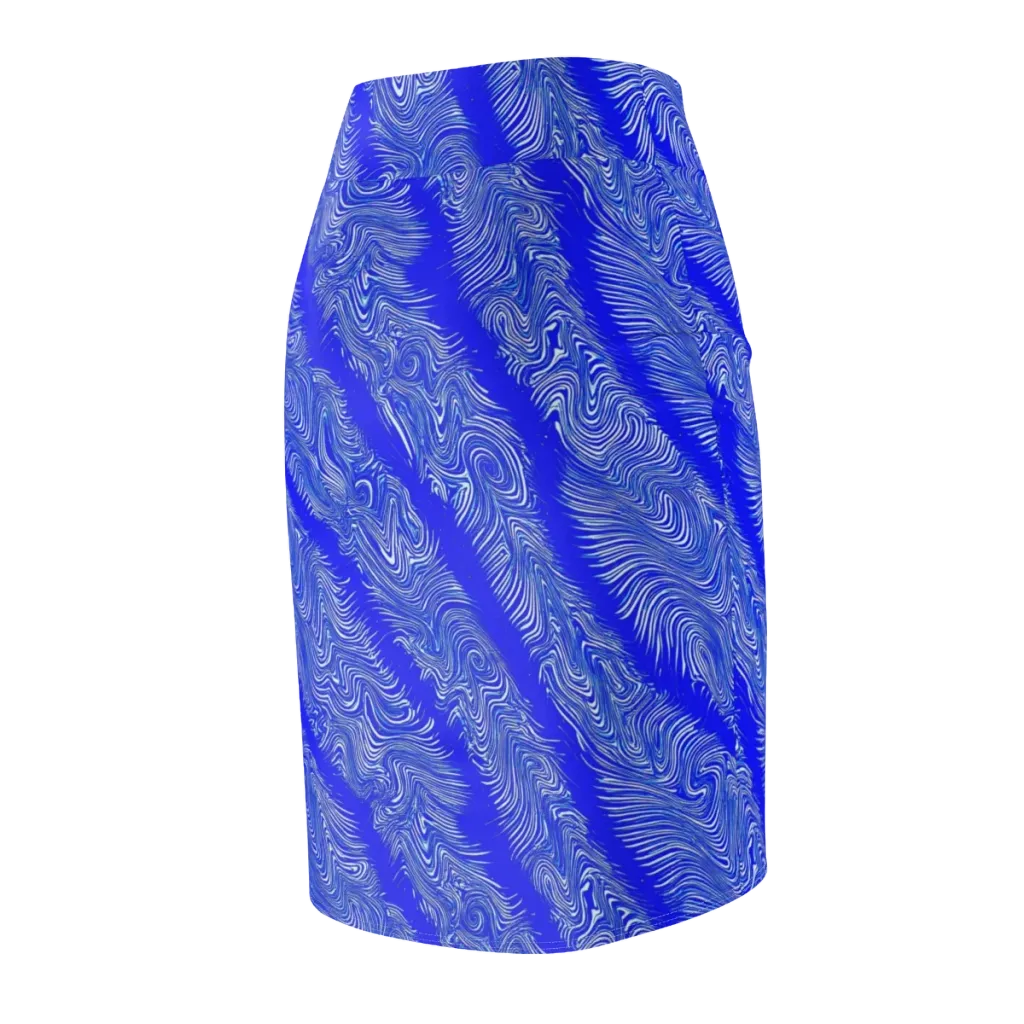 Electric Current on Pencil Skirt — Back Side