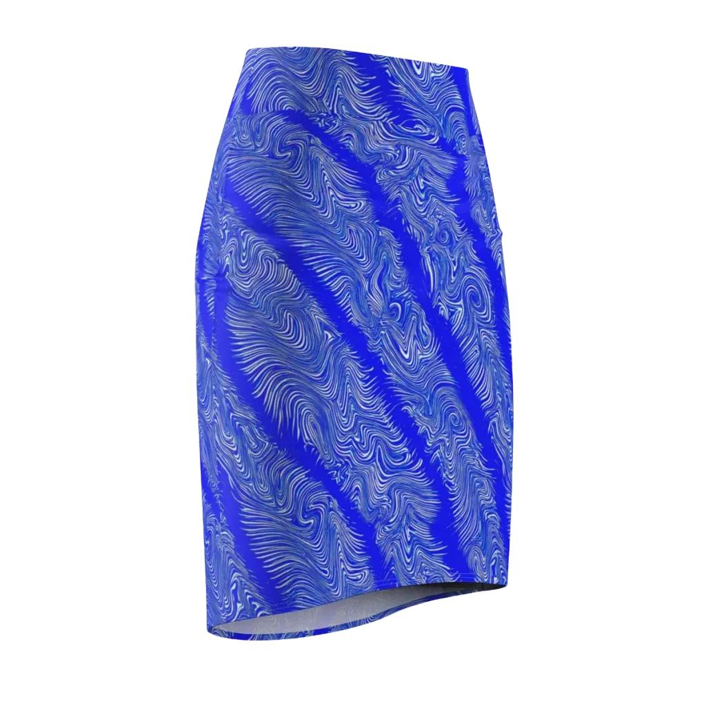 Electric Current on Pencil Skirt — Front Side