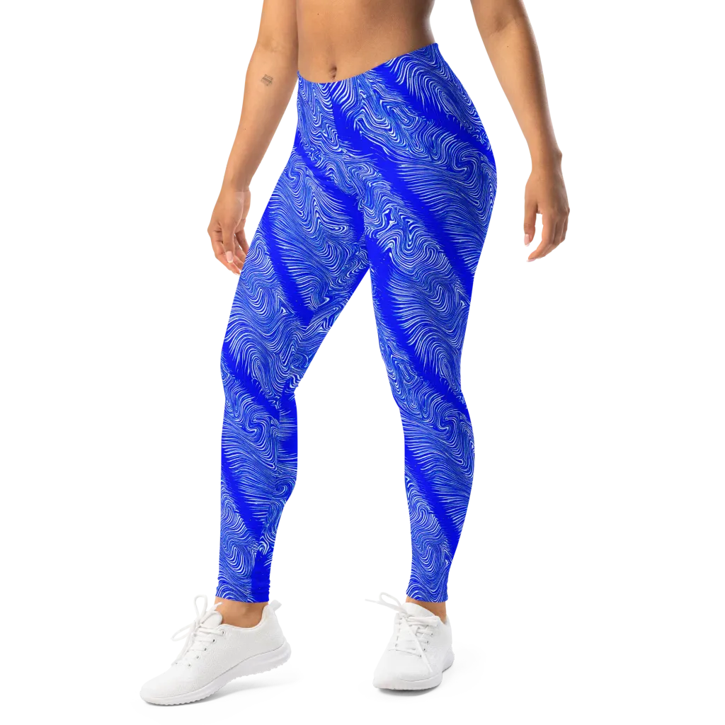 Electric Current on Leggings — Left Front