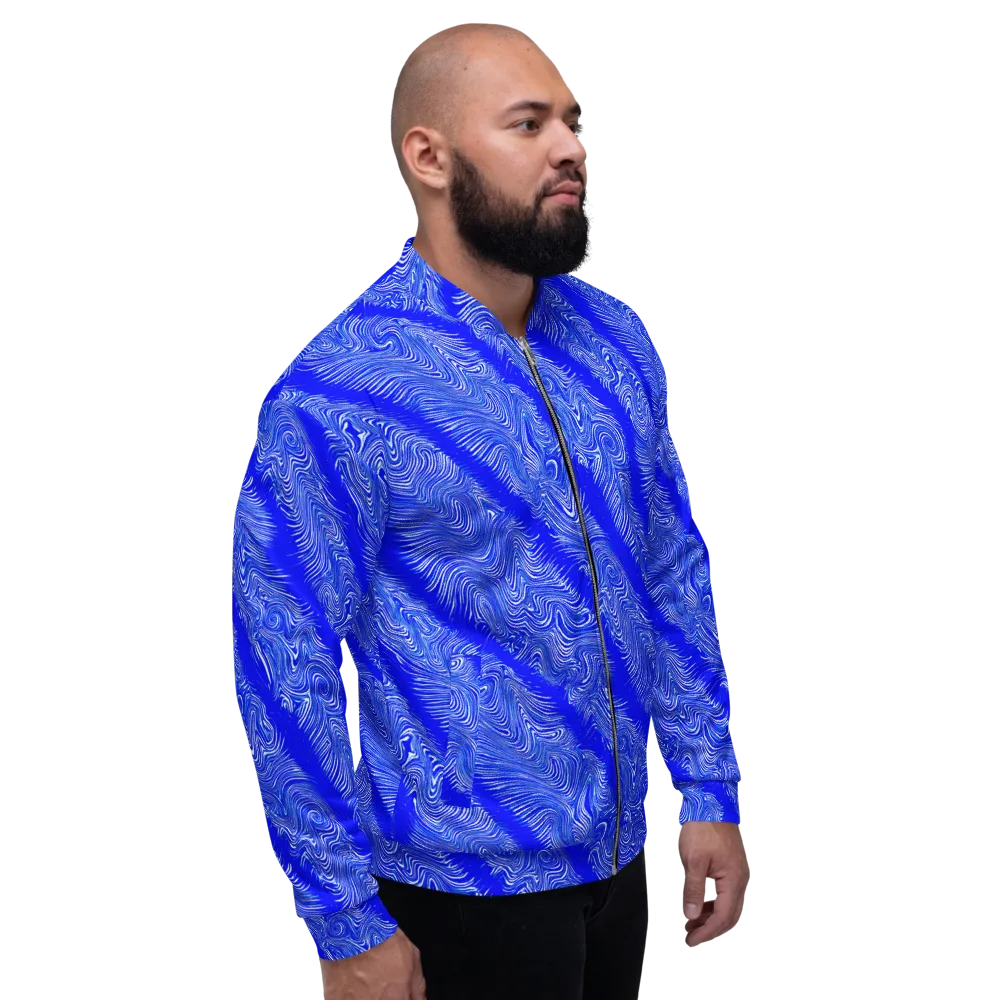 Electric Current on Bomber Jacket — Right