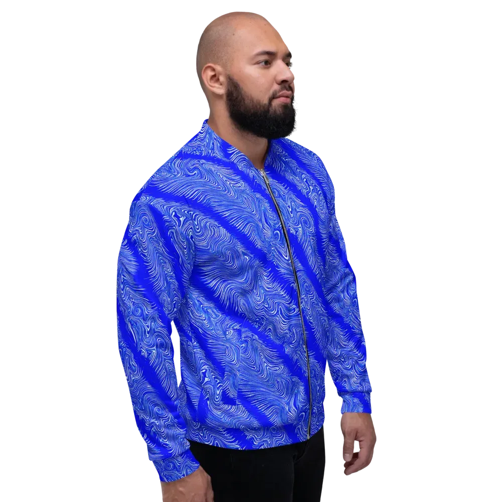 Electric Current on Bomber Jacket — Right