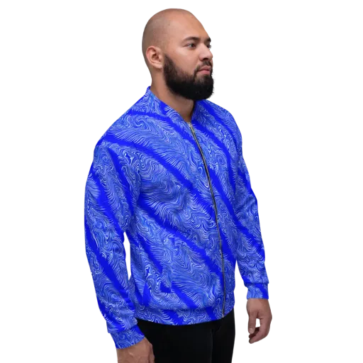 Electric Current on a Bomber Jacket