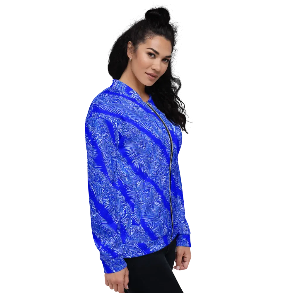 Electric Current on Bomber Jacket — Right