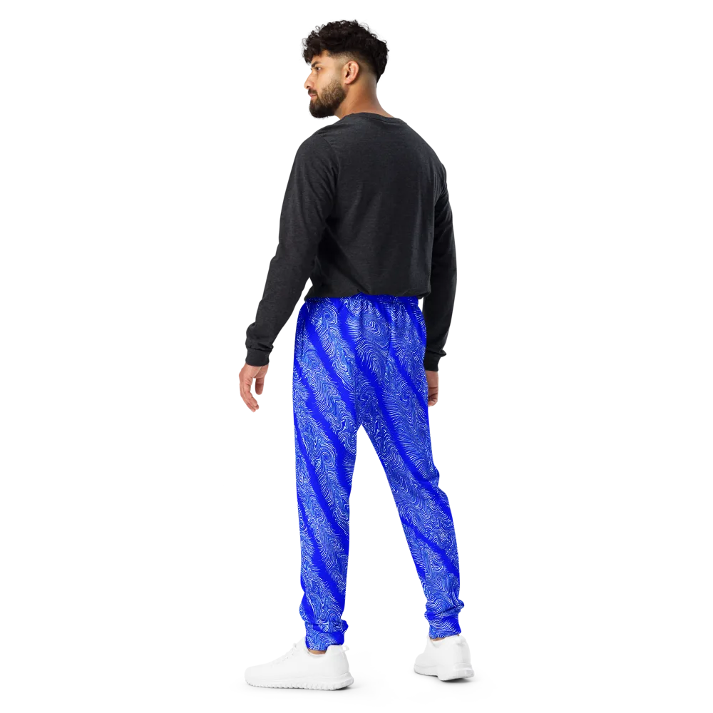 Electric Current on Men's Joggers — Back