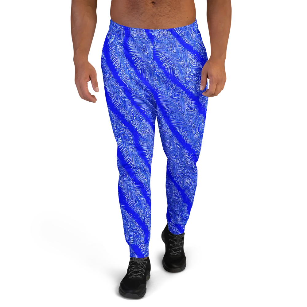 Electric Current on Men's Joggers — Front