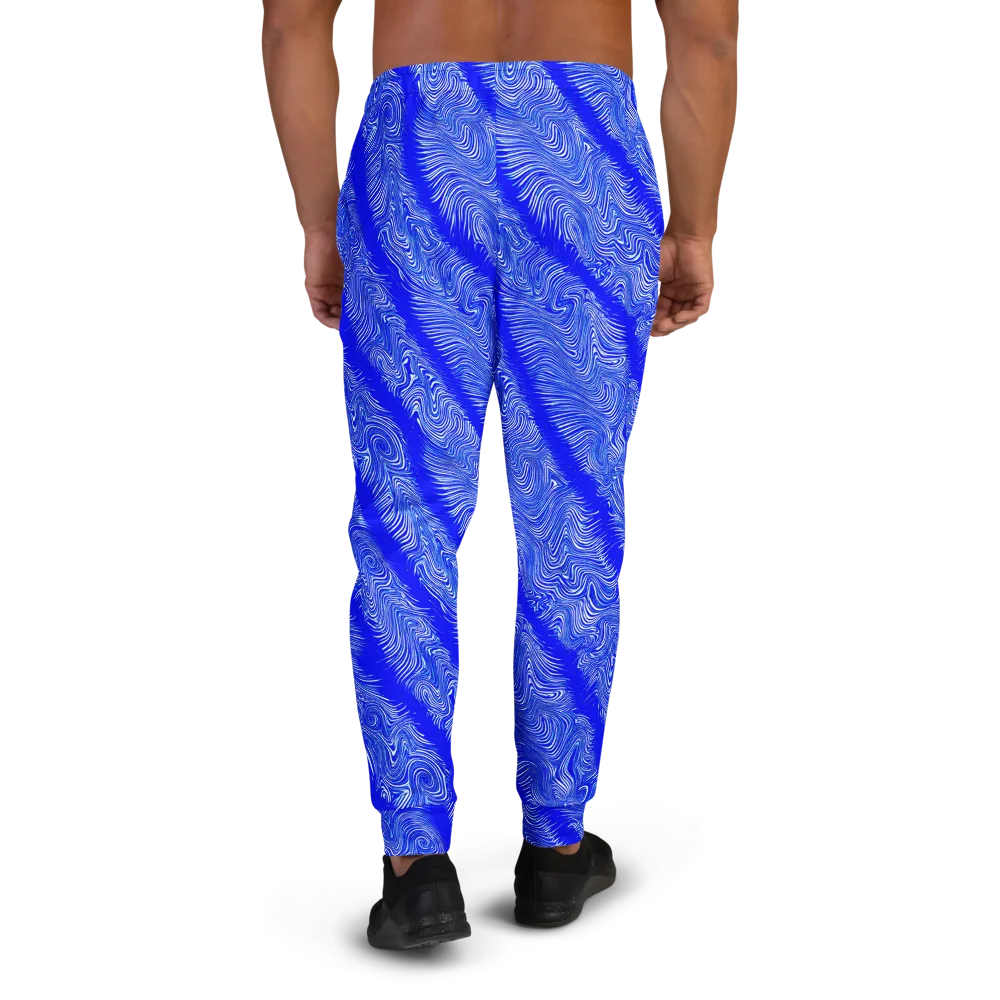 Electric Current on Men's Joggers — Back