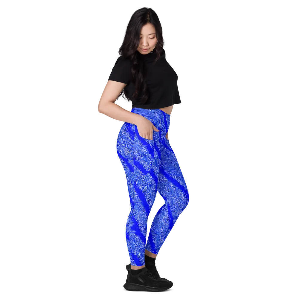 Electric Current on Leggings with Pockets — Right