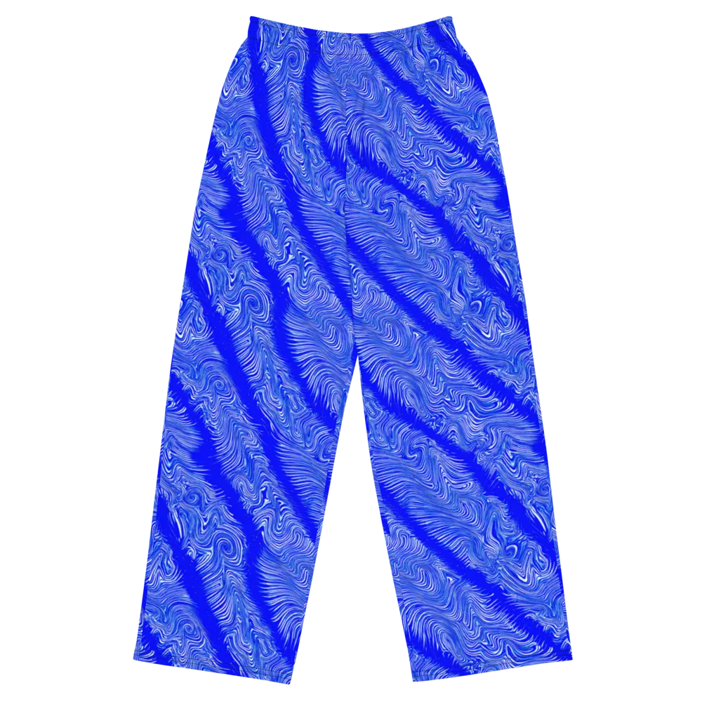 Electric Current on Wide-Leg Pants — Front