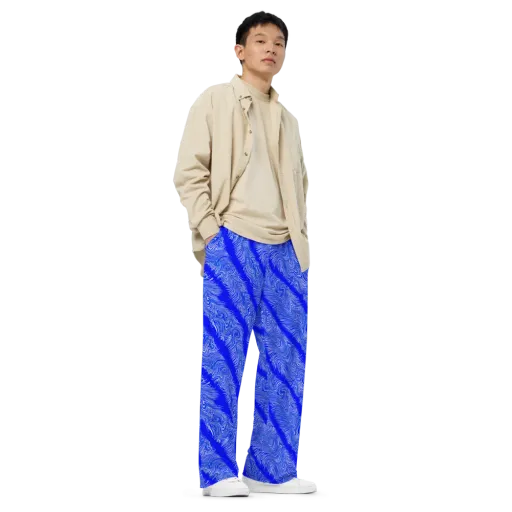 Electric Current on a Wide-Leg Pants