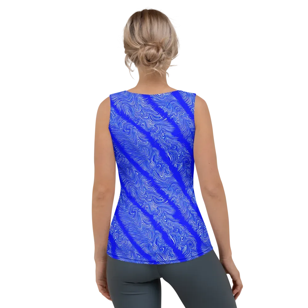 Electric Current on Women's Tank Top — Back