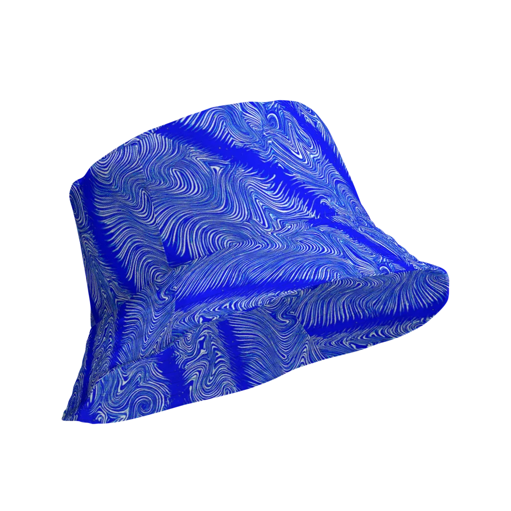 Electric Current on Reversible Bucket Hat — Product details Outside