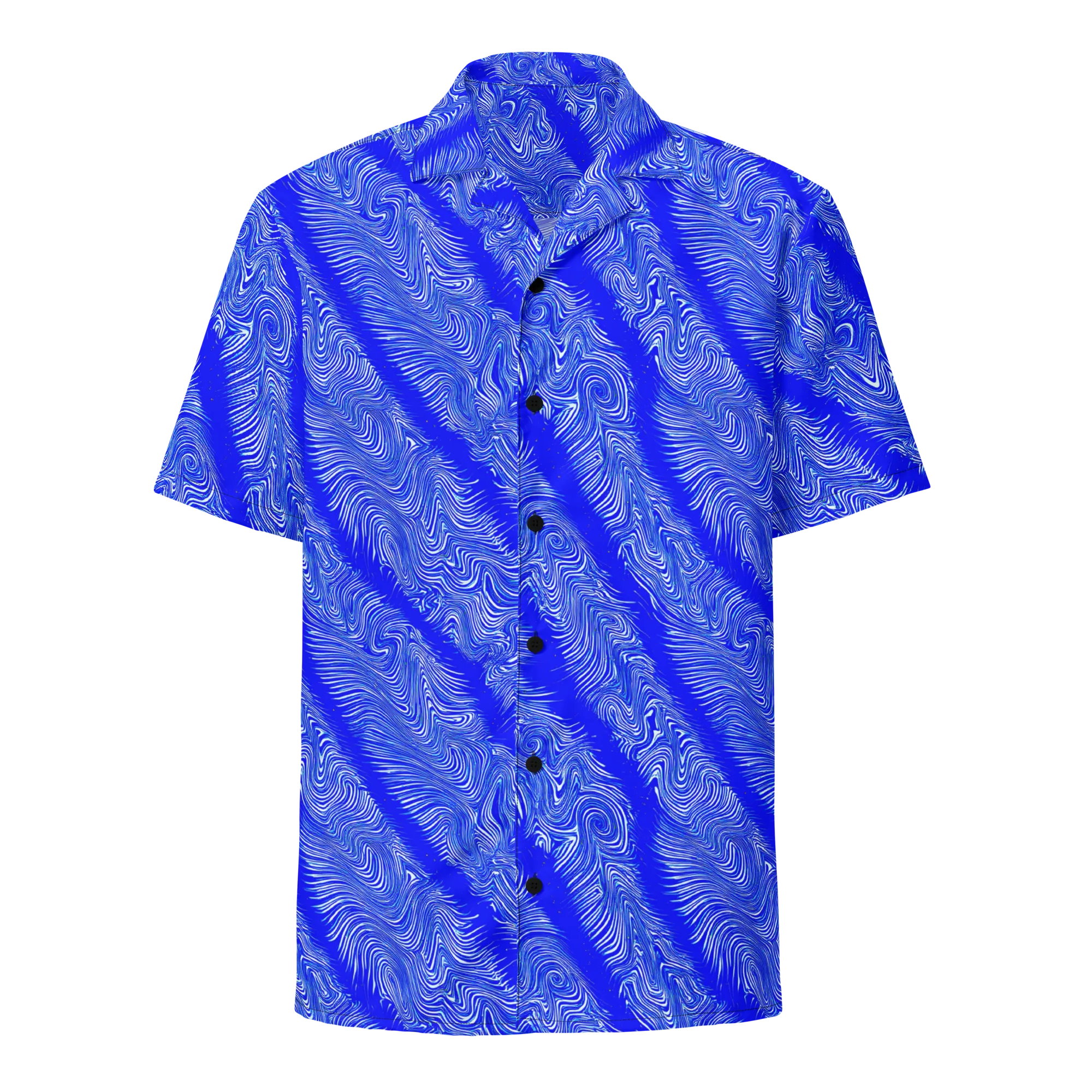 Electric Current on Button Shirt — Front