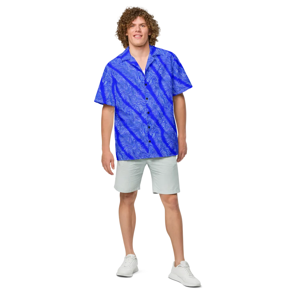 Electric Current on Button Shirt — Front