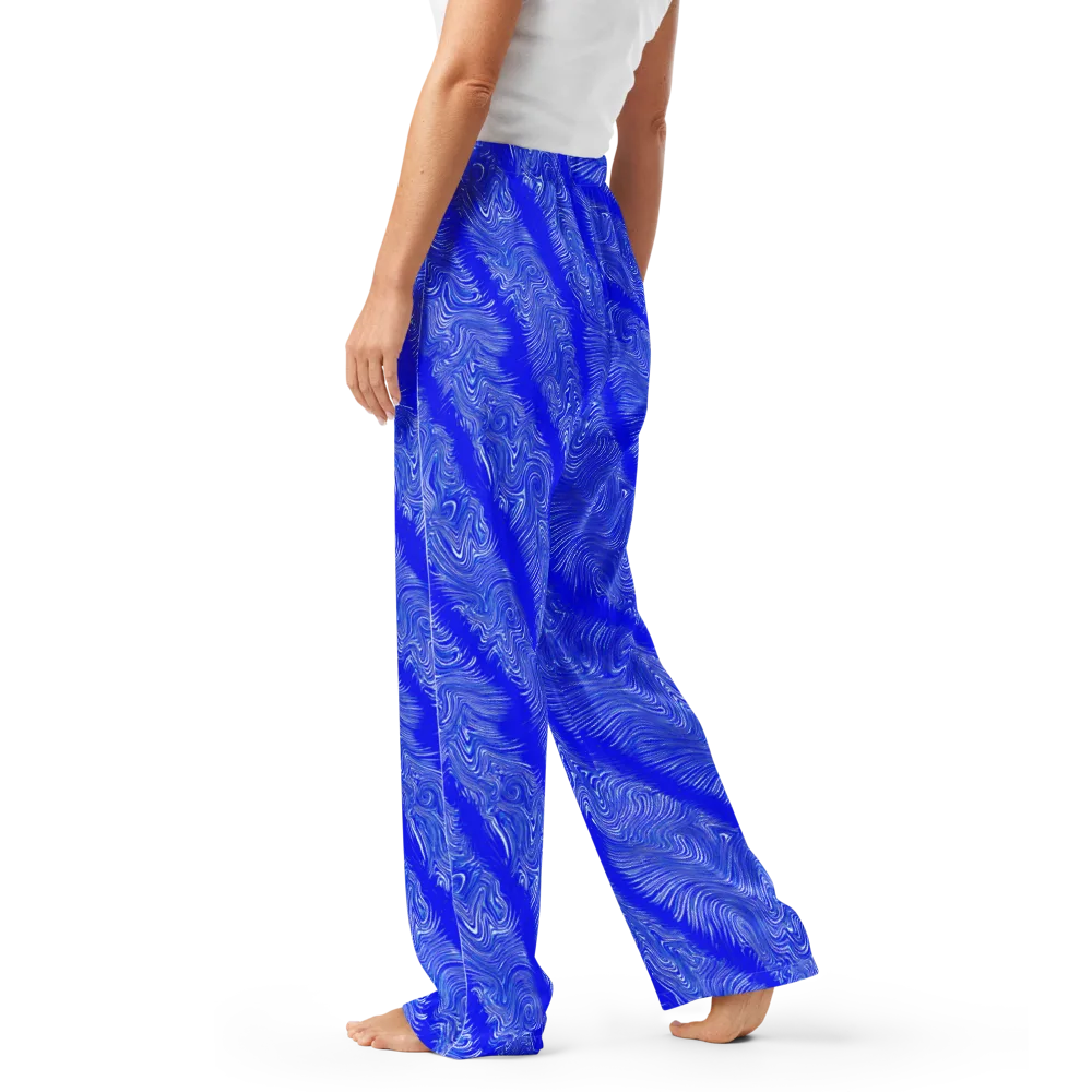 Electric Current on Women's Pajama Pants — Left