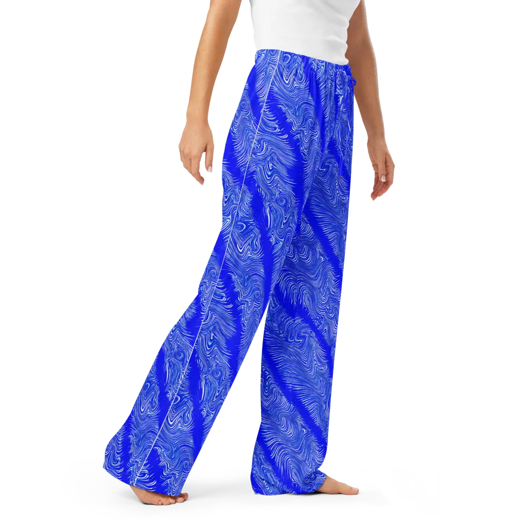 Electric Current on Women's Pajama Pants — Right Front