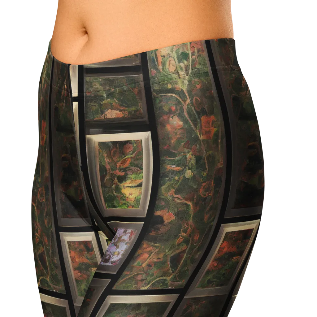 Curated Wilds on Capri Leggings — Zoomed-in